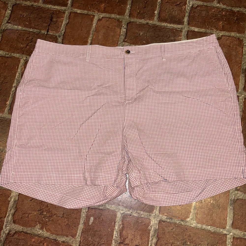 Old Navy Women's Pink Gingham Shorts